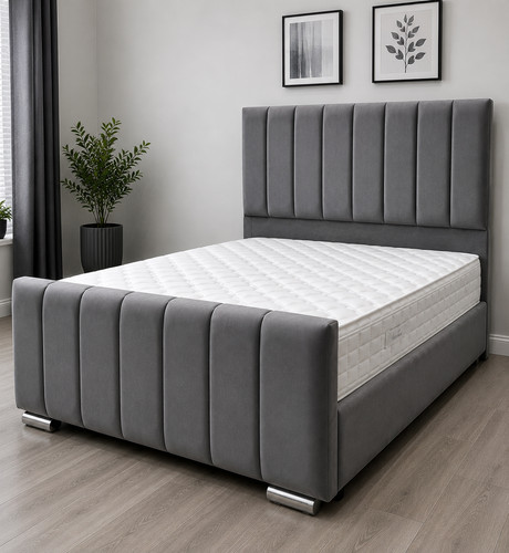 Ottoman panel grey - panel,