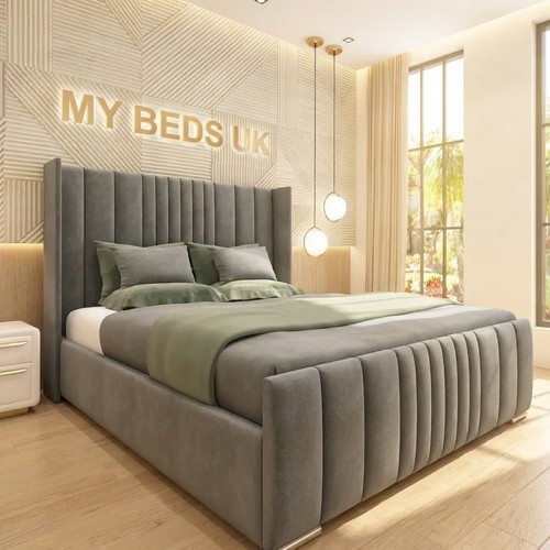 Manhattan winged panel bed - manhattan,