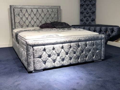 New double crushed velvet - crushed,
