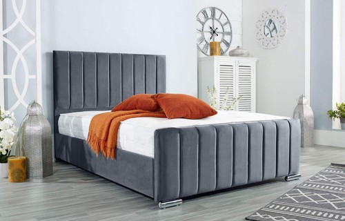 Panel plush velvet upholstered - plush,