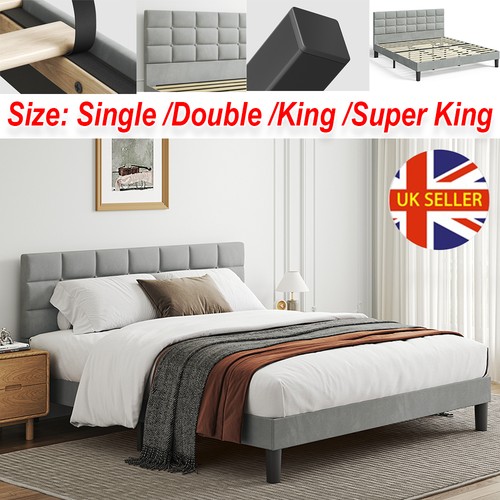 New morden bed frame velvet - bed,
