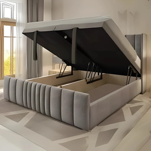 Ottoman bed frame - ottoman, gas