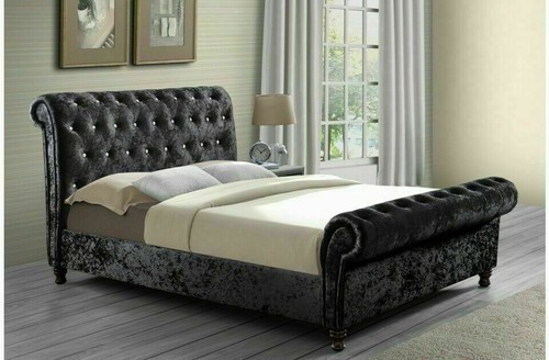 Sleigh bed frame - sleigh,