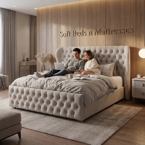 Kendal wingback bed frame - bed,