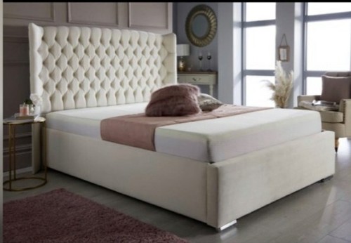 Bed frame upholstered fabirc - upholstered,