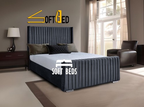 Plush velvet clara bed - plush,