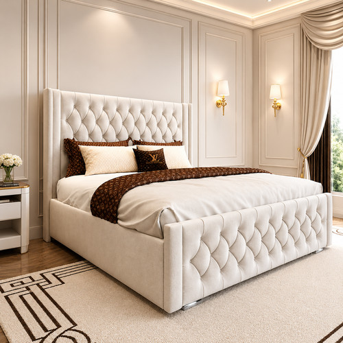 Upholstered ottoman gas - ottoman,