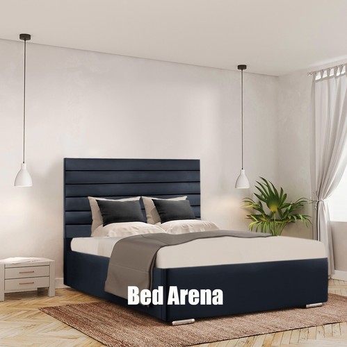 Plush velvet barclays bed - velvet,