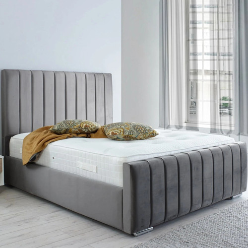 Panel bed frame plush - frame,